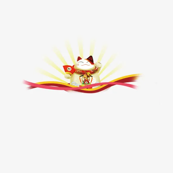 招财猫免抠