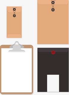 矢量档案袋免抠