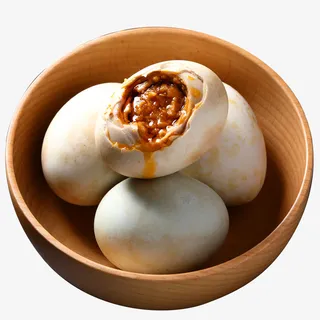 流油的鸭蛋咸免抠