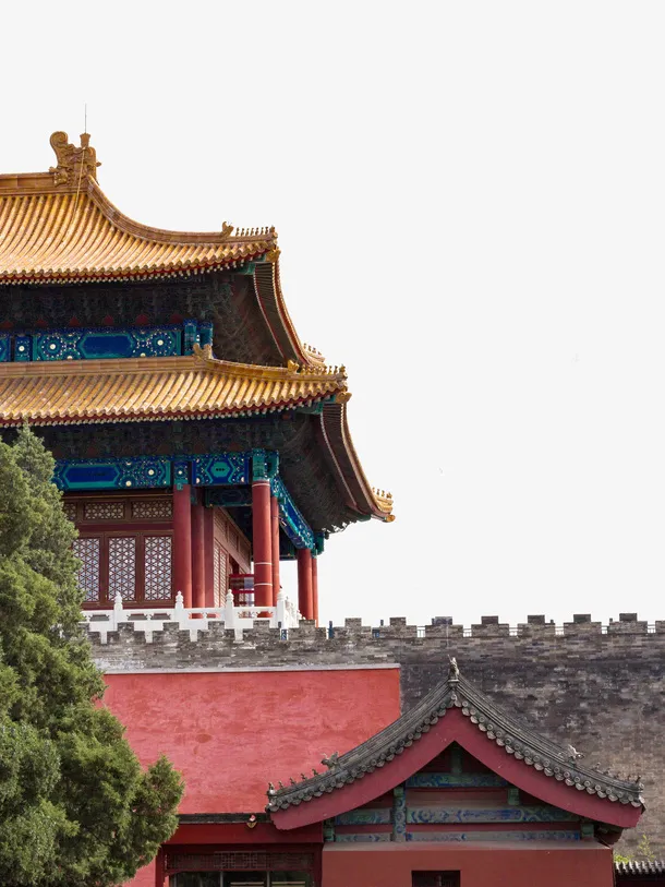 北京古建筑PNG图片免抠