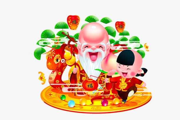 新年节日元素免抠