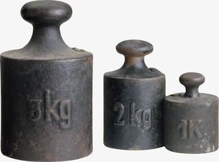 老旧秤砣产品实物免扣素材免抠