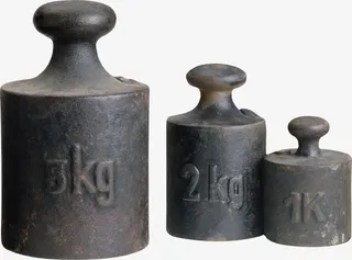 老旧秤砣产品实物免扣素材免抠