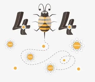 矢量七星瓢虫免抠