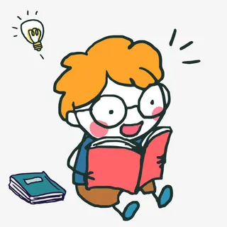 世界儿童日卡通儿童读书教育素材免抠手绘/卡通卡通元素