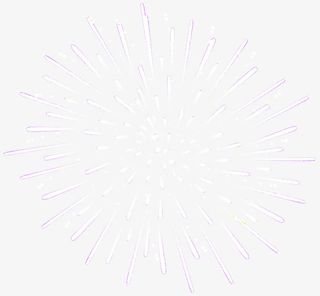 白色纯洁开放烟花免抠