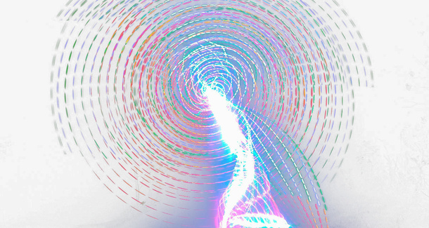 进化感流动亮光旋涡波纹免抠