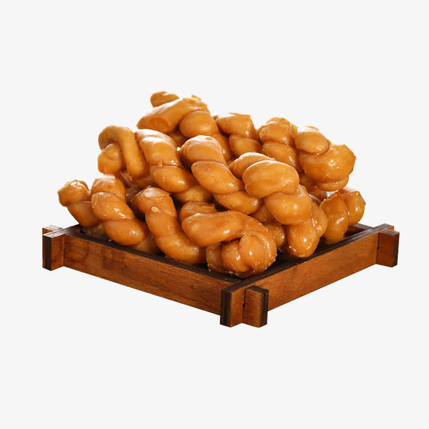 拔丝芝麻蜜小麻花免抠