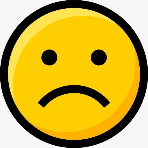 悲伤的图标免抠