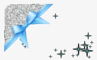 银色闪耀标签免抠