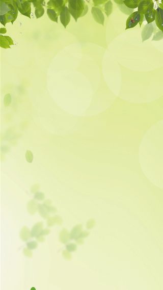 简约文艺小清新春天H5图高清