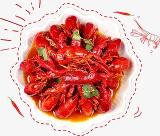 小龙虾png免抠