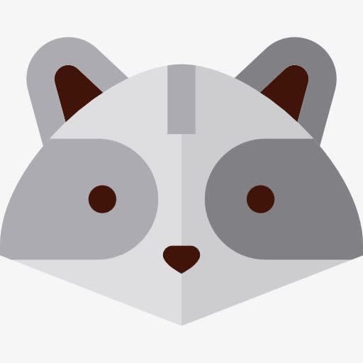 Raccoon 图标免抠