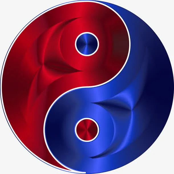 手绘八卦免抠