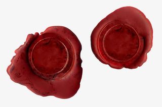 暗红色石台砚台免抠