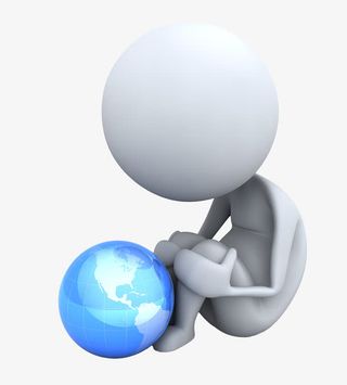 3d矢量图卡通3d图片 探索的3D小人免抠