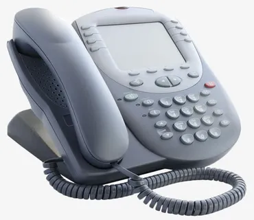 灰色电话座机免抠