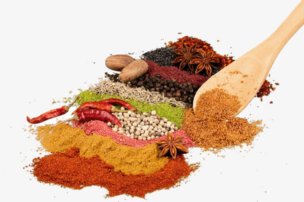 摊着的调料免抠