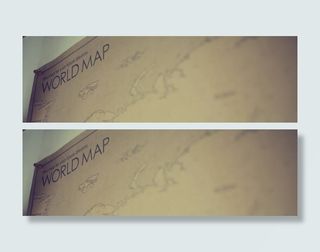 清新创意做旧纸张地图海报背景免抠