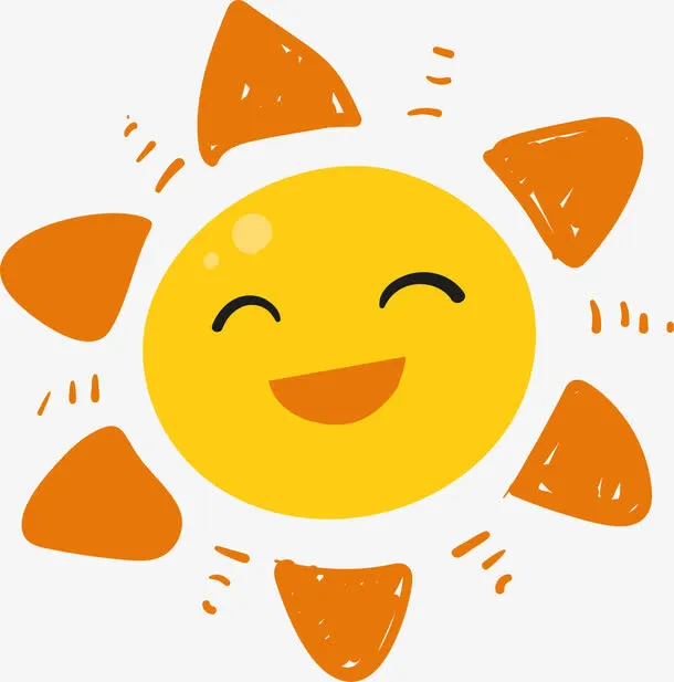 卡通可爱太阳免抠