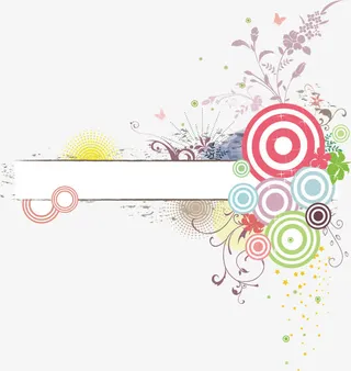 标签创意春季背景素材