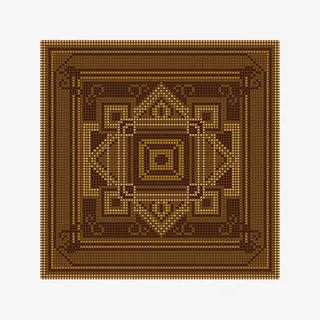 中国风传统刺绣图案免抠