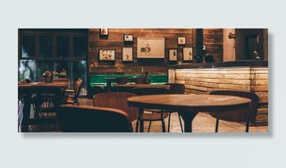 悠闲咖啡厅背景装饰高清