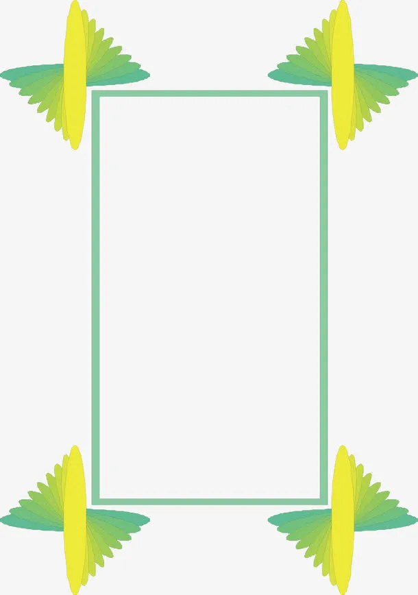 科技光斜线边框免抠