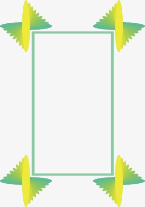 科技光斜线边框免抠