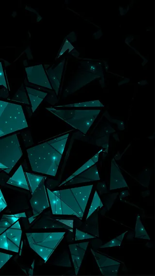 立体几何科技感组合商务H5背景高清