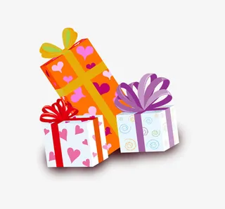 礼物盒素材免抠