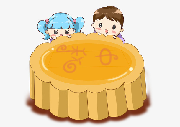 中秋节相关卡通插图下载免抠