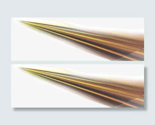 渐变光束箭头免抠