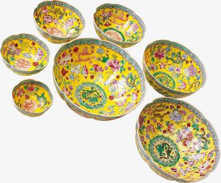 古代陶瓷玉器免抠