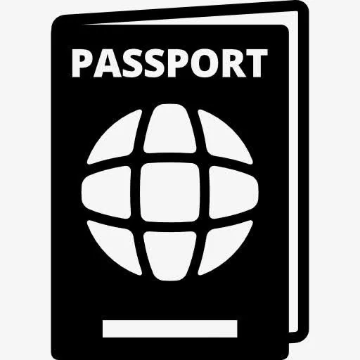 国际护照图标免抠