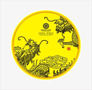 月饼盒包装中国元素图片免抠