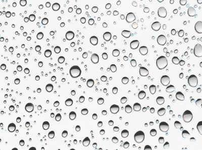 窗户上的雨滴免抠
