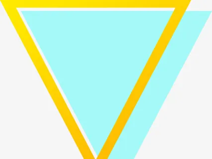 三角边框素材免抠