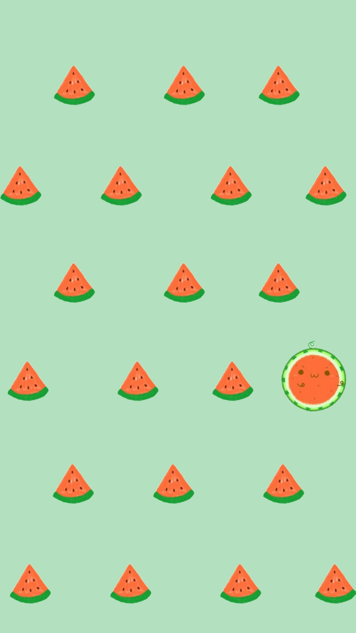夏天背景图 西瓜 底纹 大暑 小暑高清