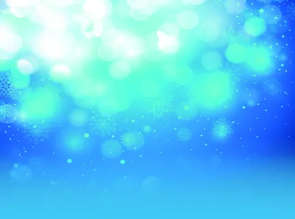 梦幻蓝色圣诞快乐图片免抠