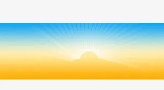 黄色散射渐变背景