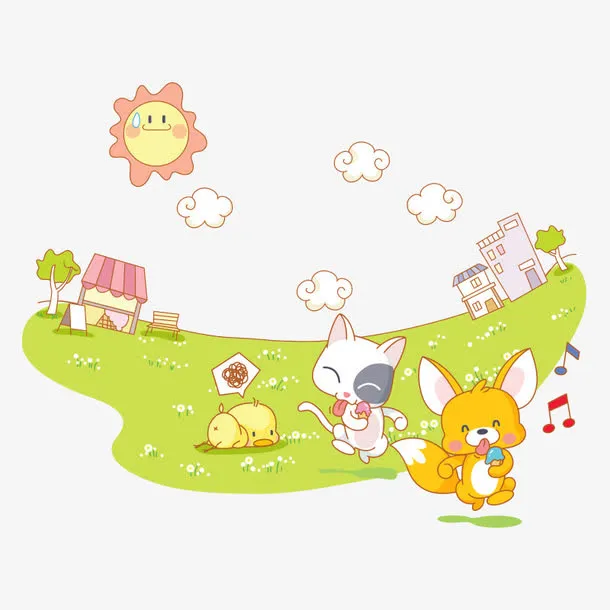 卡通动物 动物免抠