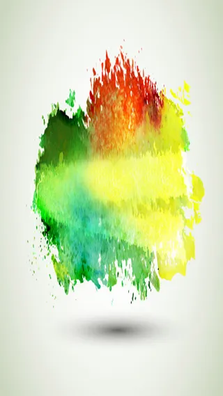 泼墨H5背景素材高清