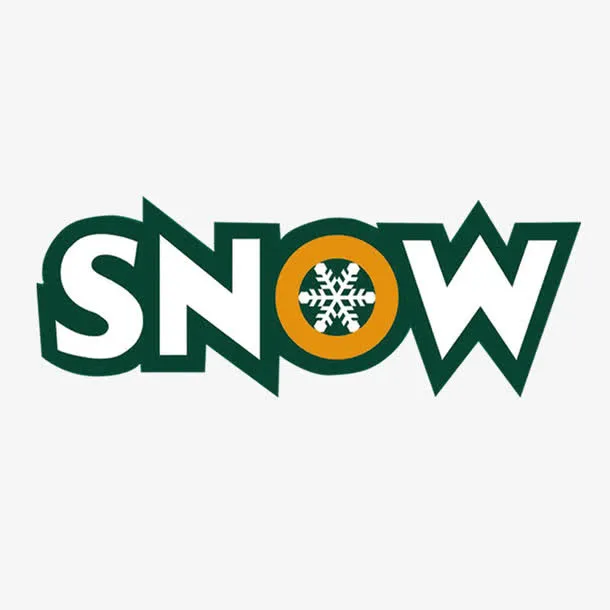 雪花纯生LOGO免抠
