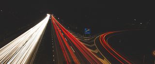 马路光线酷炫banner背景高清