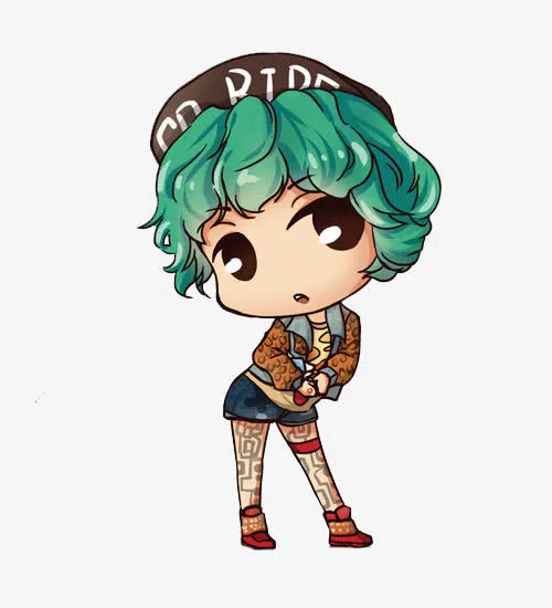 潮流女孩免抠