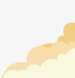 中秋彩云png素材免抠