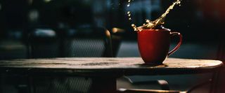 咖啡色桌面背景高清