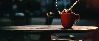 咖啡色桌面背景高清