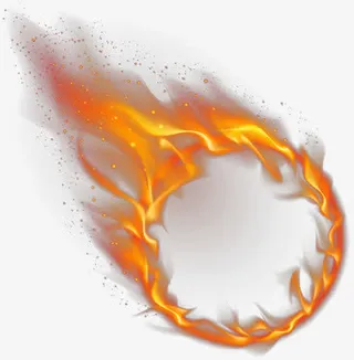 火焰圆环世界杯免抠